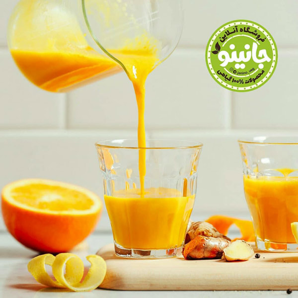 نوشیدنی آنتی اکسیدانی نارنجی